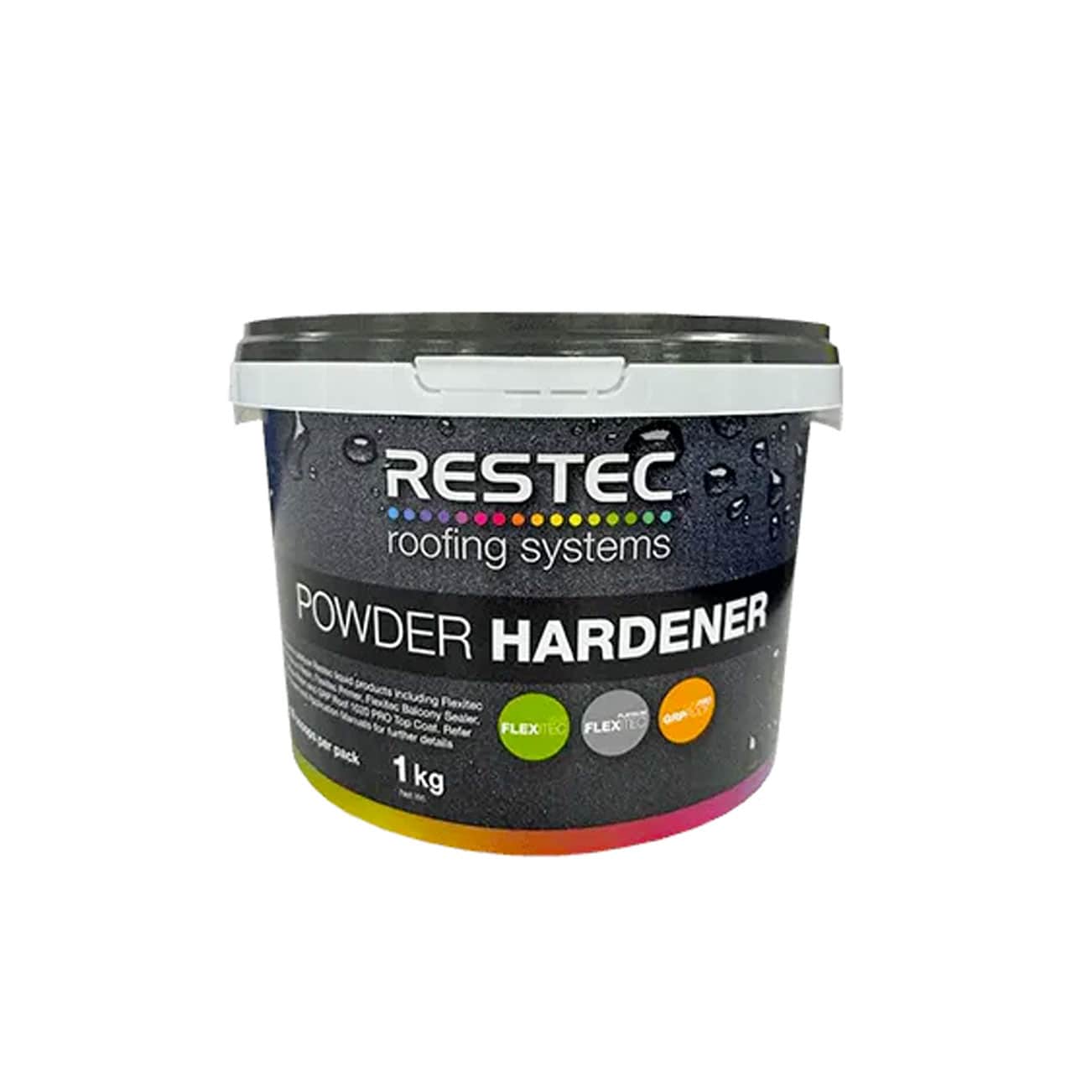 Res-Tec FlexiTec Powder Hardener 1KG Local Roofing Materials & Supplies